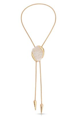 Ettika Ettika Stone Statement Bolo Necklace