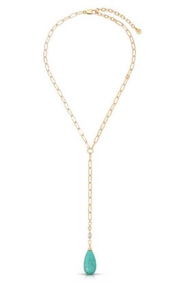 Ettika Ettika Teardrop Y-Necklace
