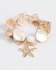 Ettika Ettika True Shell Bracelet Set Gold One - 2