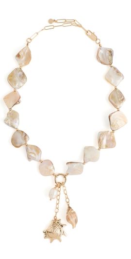 Ettika Ettika True Shell Necklace Gold One