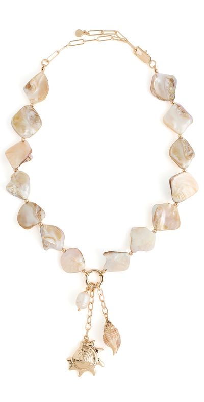 Ettika Ettika True Shell Necklace Gold One