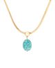 Ettika Ettika Turquoise Pendant Snake Chain - 2