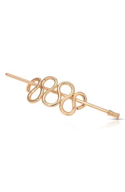 Ettika Ettika Twisted Hoop & Pin Barrette