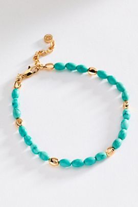 Ettika Polished Pebble Anklet