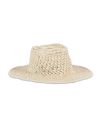 Eugenia Kim Eugenia Kim Emmanuelle Packable Raffia Fedora