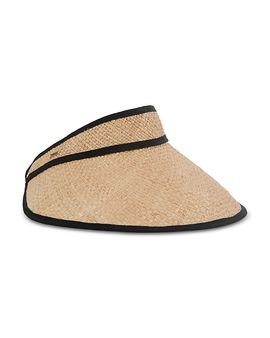 Eugenia Kim Eugenia Kim Trixie Packable Toyo Straw Visor