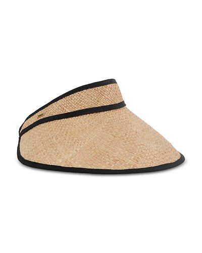 Eugenia Kim Eugenia Kim Trixie Packable Toyo Straw Visor