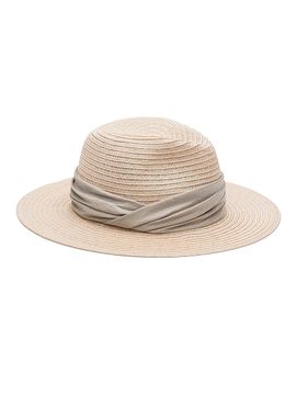 Eugenia Kim Women's Courtney Woven Scarf-Trim Fedora