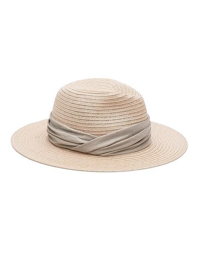 Eugenia Kim Women's Courtney Woven Scarf-Trim Fedora