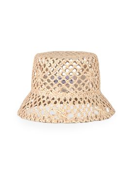 Eugenia Kim Women's Jonah Open-Weave Bucket Hat