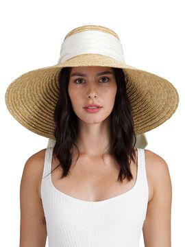 Eugenia Kim Women's Mirabel Satin Bow Sunhat
