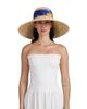 Eugenia Kim Women's Mirabel Scarf-Trim Straw Sun Hat - 2