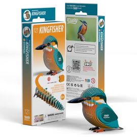 Eugy Puzzles Eugy Puzzles Kingfisher 3D Puzzle 