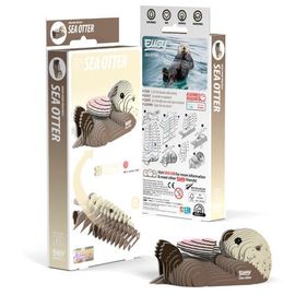 Eugy Puzzles Eugy Puzzles Sea Otter 3D Puzzle 