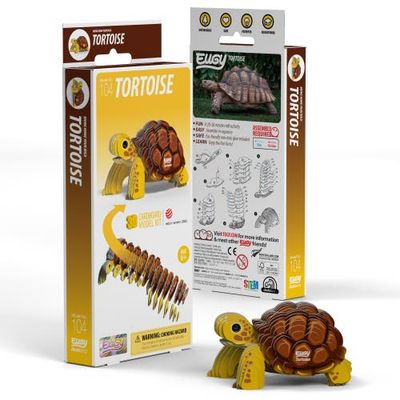 Eugy Puzzles Eugy Puzzles Tortoise 3D Puzzle 