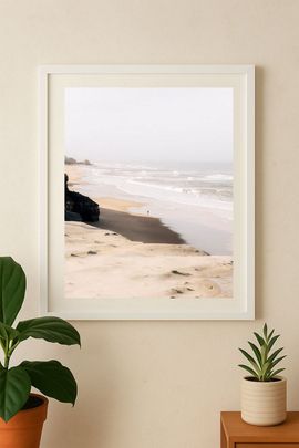 Evan Tetreault Evan Tetreault The Lonesome Fisherman Art Print in White at Urban Outfitters