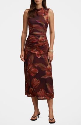 Ever New Ever New Allegra Mesh Midi Dress