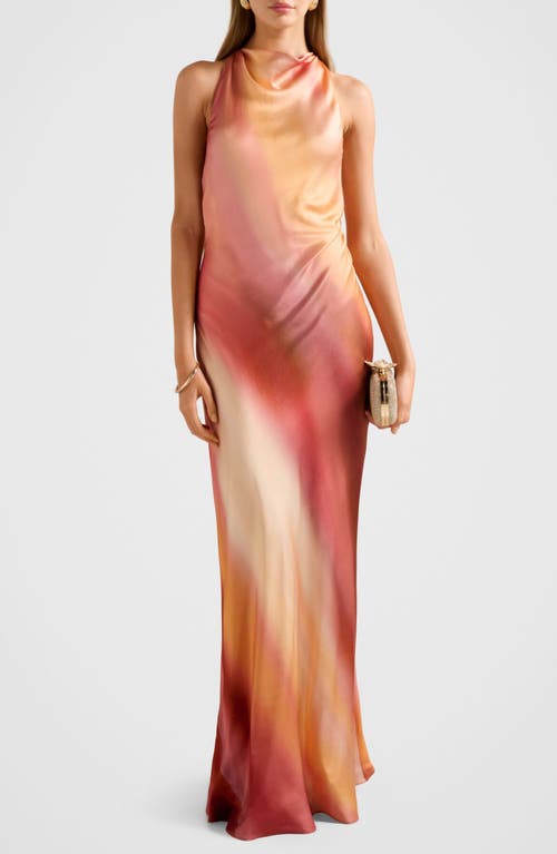 Ever New - Andie Satin Open Back Maxi Dress Ever New - Andie Satin Open Back Maxi Dress