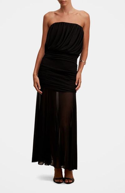 Ever New Ever New Bandeau Draped Maxi Dress