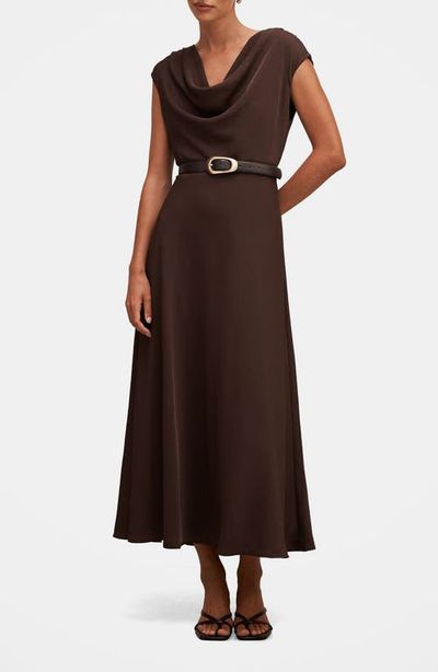 Ever New Ever New Estelle Belted Cowl Neck Maxi Dress