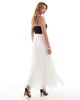 Ever New Ever New floral applique gown in black and cream - 3