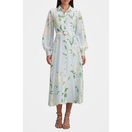 ever new kahlani floral print long sleeve midi dress Ever New