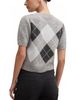 Ever New Ever New Women's Andy Argyle Fluffy Knitted T-shirt - 3