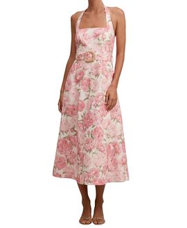 Ever New Ever New Women's Blossom Halter Midi Dress