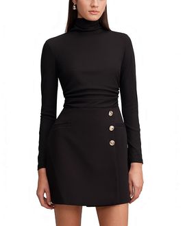 Ever New Ever New Women's Bronwyn 2 in 1 Wrap Mini Dress