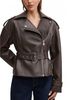 Ever New Ever New Women's Brooklyn Belted Biker Jacket - 3