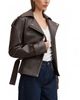 Ever New Ever New Women's Brooklyn Belted Biker Jacket - 4
