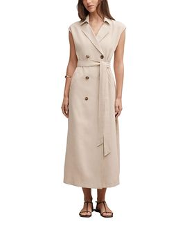 Ever New Ever New Women's Elsa Sleeveless Trench Midi Dress