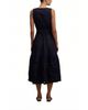 Ever New Ever New Women's Evie Sleeveless Embroidered Tie Midi Dress - 3