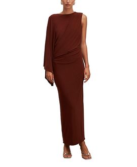 Ever New Ever New Women's Fleur Cape Shoulder Maxi Dress