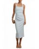 Ever New Ever New Women's Georgie Halter Ruched Bodycon Dress - 1