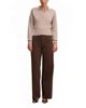 Ever New Ever New Women's Gia High Rise Wide Leg Jeans in Chocolate - 5