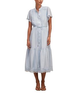 Ever New Ever New Women's Harriet Lace Button Midi Dress