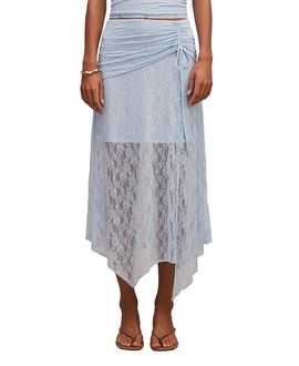 Ever New Ever New Women's Khai Lace Asymmetric Skirt