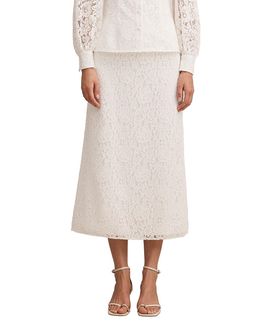 Ever New Ever New Women's Loretta Lace Midi Skirt