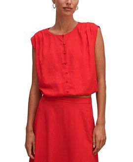 Ever New Ever New Women's Naia Bubble Hem Top