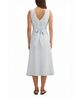 Ever New Ever New Women's Rosie Linen Sleeveless Tuck Midi Dress - 2