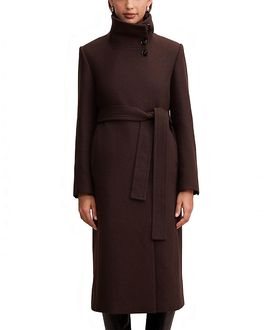 Ever New Ever New Women's Rue Funnel Neck Coat