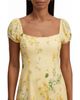 Ever New Ever New Women's Sadie Cap Sleeve Linen Midi Dress - 2
