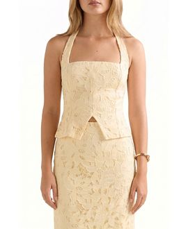 Ever New Ever New Women's Sally Lace Halter Top