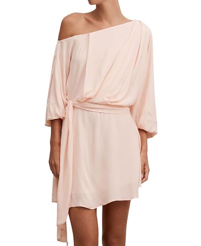Ever New Ever New Women's Sammy Tipped Draped Mini Dress