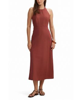 Ever New Ever New Women's Soraya Beaded Back Midi Dress