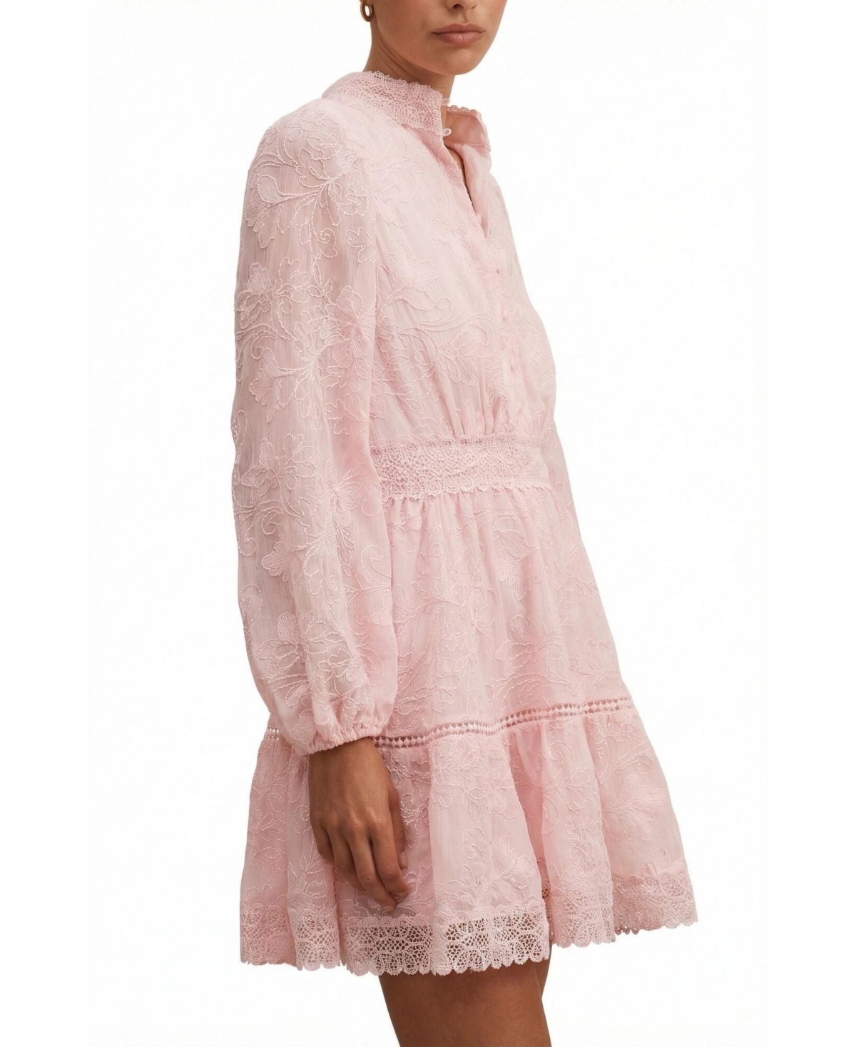 Ever New - Women's Thalia Embroidered Skater Mini Dress