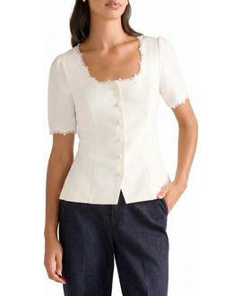 Ever New Ever New Women's Thea Tailored Top