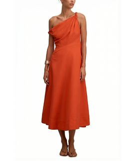 Ever New Ever New Women's Vinetta Asym Twist Midi Dress