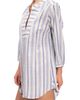 Everyday Ritual Everyday Ritual Hailey Stripe Cotton Pajama Tunic - 3